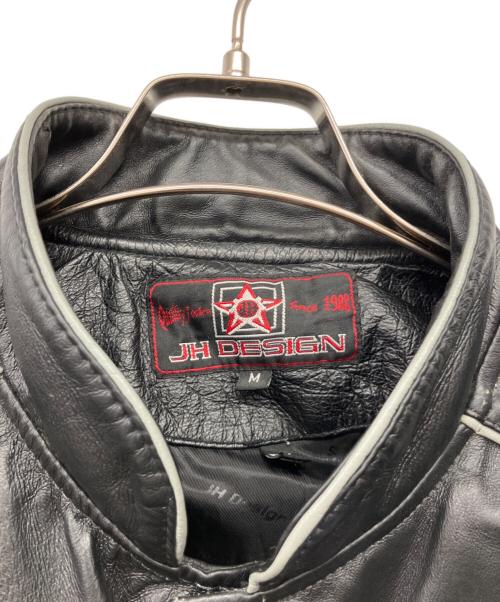 JH DESING（ジェイエイチデザイン）JH DESING (ジェイエイチデザイン) FORD MUSTANGレーシングジャケット ブラック サイズ:Mの古着・服飾アイテム