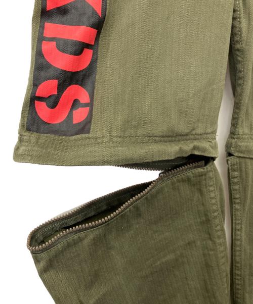 PUNK DRUNKERS（パンクドランカーズ）PUNK DRUNKERS (パンクドランカーズ) 地球つなぎ(EARTH JUMPSUIT) カーキ サイズ:Lの古着・服飾アイテム