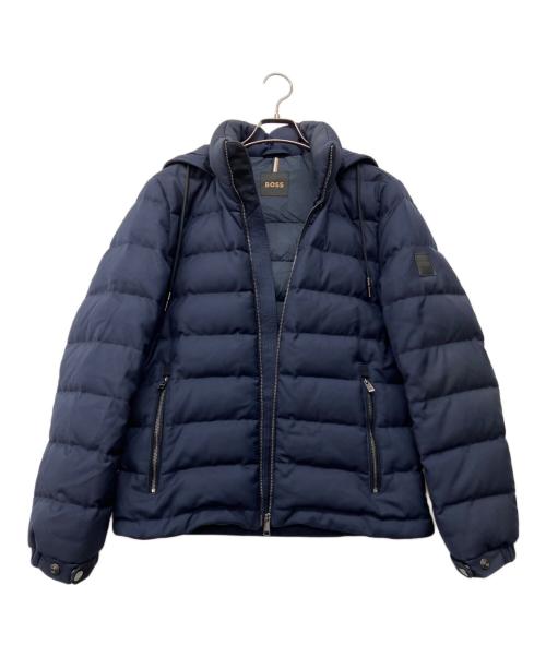 HUGO BOSS（ヒューゴ ボス）HUGO BOSS (ヒューゴ ボス) 撥水404ダウンジャケット ネイビー サイズ:Lの古着・服飾アイテム