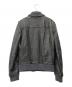 D&G (ディーアンドジー) リブラムレザーブルゾン ブラック サイズ:48：26000円