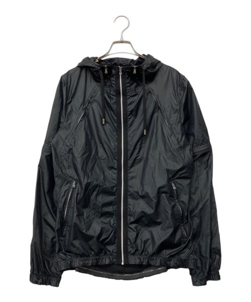 D&G（ディーアンドジー）D&G (ディーアンドジー) ナイロンジャケット ブラック サイズ:46の古着・服飾アイテム