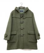 BURBERRY LONDONバーバリーロンドン）の古着「SPECIALITY DUFFLE COATING」｜グリーン