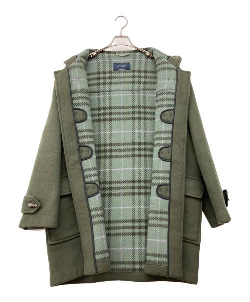 BURBERRY LONDON（バーバリーロンドン）BURBERRY LONDON (バーバリーロンドン) SPECIALITY DUFFLE COATING グリーン サイズ:不明の古着・服飾アイテム