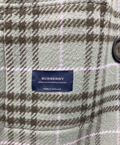 BURBERRY LONDON（バーバリーロンドン）BURBERRY LONDON (バーバリーロンドン) SPECIALITY DUFFLE COATING グリーン サイズ:不明の古着・服飾アイテム