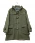 BURBERRY LONDON（バーバリーロンドン）の古着「SPECIALITY DUFFLE COATING」｜グリーン