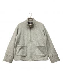 Ernie Palo（アーニーパロ）の古着「Wool Boa Zip Blouson」｜グレー