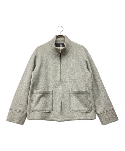 Ernie Palo（アーニーパロ）Ernie Palo (アーニーパロ) Wool Boa Zip Blouson グレー サイズ:46の古着・服飾アイテム