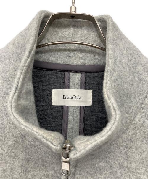 Ernie Palo（アーニーパロ）Ernie Palo (アーニーパロ) Wool Boa Zip Blouson グレー サイズ:46の古着・服飾アイテム