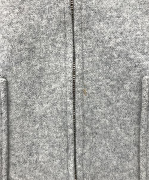 Ernie Palo（アーニーパロ）Ernie Palo (アーニーパロ) Wool Boa Zip Blouson グレー サイズ:46の古着・服飾アイテム
