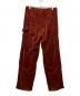 doublet (ダブレット) CUT OFF VELVET PANTS ブラウン サイズ:M：10000円