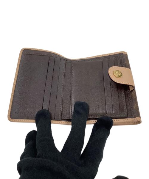 CELINE（セリーヌ）CELINE (セリーヌ) 2つ折り財布 ブラウンの古着・服飾アイテム