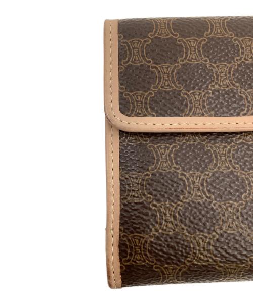 CELINE（セリーヌ）CELINE (セリーヌ) 2つ折り財布 ブラウンの古着・服飾アイテム