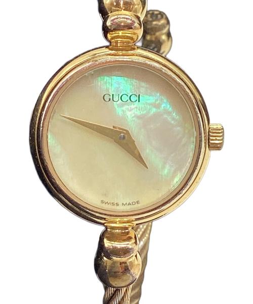 GUCCI（グッチ）GUCCI (グッチ) 腕時計 シェル文字盤の古着・服飾アイテム