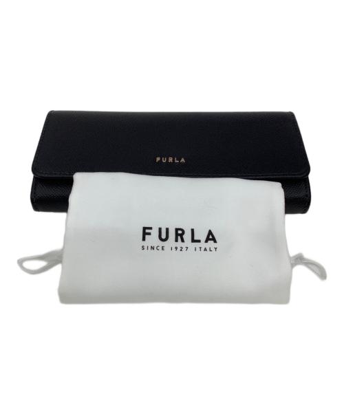 FURLA（フルラ）FURLA (フルラ) 長財布 ブラックの古着・服飾アイテム