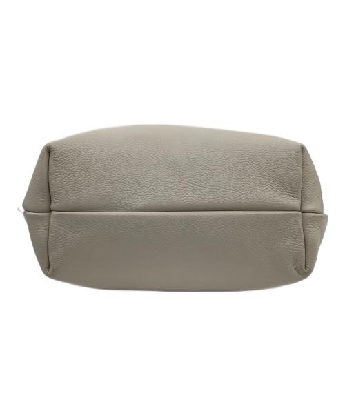 GIANNI CHIARINI（ジャンニ キアリーニ）GIANNI CHIARINI (ジャンニ キアリーニ) 2WAYハンドバッグ ベージュ×ブラウンの古着・服飾アイテム