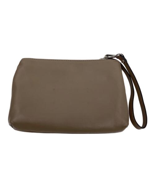GIANNI CHIARINI（ジャンニ キアリーニ）GIANNI CHIARINI (ジャンニ キアリーニ) 2WAYハンドバッグ ベージュ×ブラウンの古着・服飾アイテム