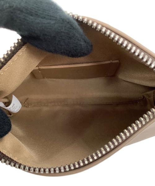 GIANNI CHIARINI（ジャンニ キアリーニ）GIANNI CHIARINI (ジャンニ キアリーニ) 2WAYハンドバッグ ベージュ×ブラウンの古着・服飾アイテム