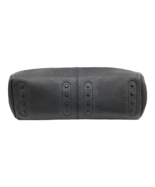 TOD'S（トッズ）TOD'S (トッズ) レザートートバッグ ブラックの古着・服飾アイテム
