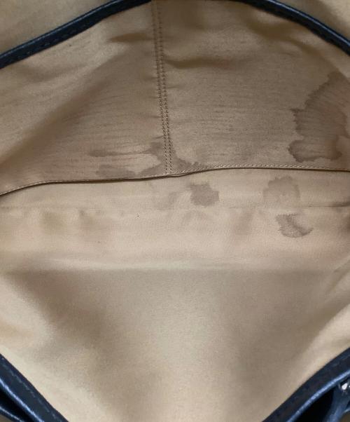 TOD'S（トッズ）TOD'S (トッズ) レザートートバッグ ブラックの古着・服飾アイテム