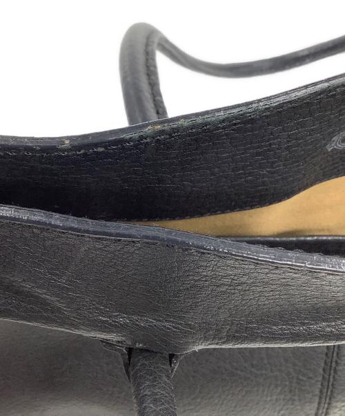 TOD'S（トッズ）TOD'S (トッズ) レザートートバッグ ブラックの古着・服飾アイテム