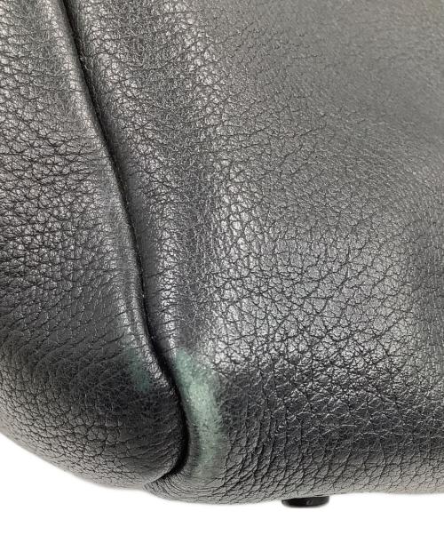 TOD'S（トッズ）TOD'S (トッズ) レザートートバッグ ブラックの古着・服飾アイテム