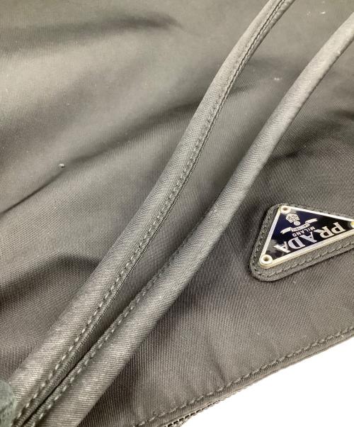 PRADA（プラダ）PRADA (プラダ) ナイロンショルダーバッグ ブラックの古着・服飾アイテム