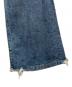 中古・古着 Evisu Jeans (エヴィスジーンズ) 2001 NO.2　家紋　FLOWER  WHITE　DENIM ネイビー サイズ:36インチ：10000円