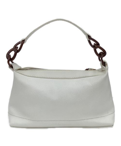 CHANEL（シャネル）CHANEL (シャネル) ショートストラップワンショルダーバッグ ホワイトの古着・服飾アイテム