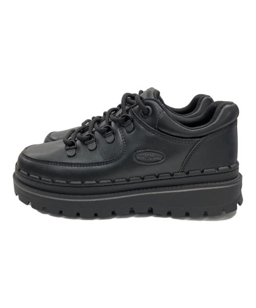 SKECHERS（スケッチャーズ）SKECHERS (スケッチャーズ) 厚底スニーカー ブラック サイズ:23.5㎝の古着・服飾アイテム