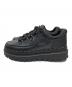SKECHERS (スケッチャーズ) 厚底スニーカー ブラック サイズ:23.5㎝：10000円