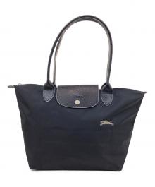 LONGCHAMP（ロンシャン）の古着「トートバッグ」｜ブラック