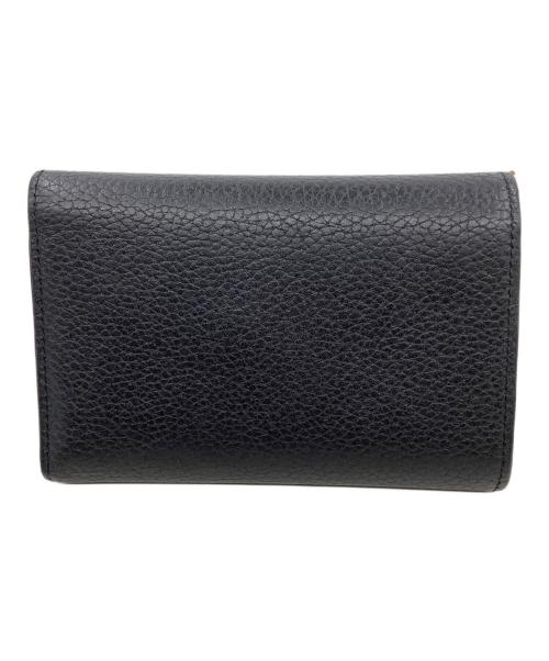 LOUIS VUITTON（ルイ ヴィトン）LOUIS VUITTON (ルイ ヴィトン) ポルトフォイユ・カプシーヌ コンパクト ノワール・ホットピンクの古着・服飾アイテム
