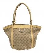 GUCCIグッチ）の古着「GGキャンバストートバッグ」｜ベージュ