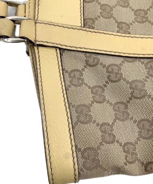 GUCCI（グッチ）GUCCI (グッチ) GGキャンバストートバッグ ベージュの古着・服飾アイテム
