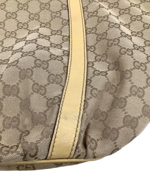 GUCCI（グッチ）GUCCI (グッチ) GGキャンバストートバッグ ベージュの古着・服飾アイテム