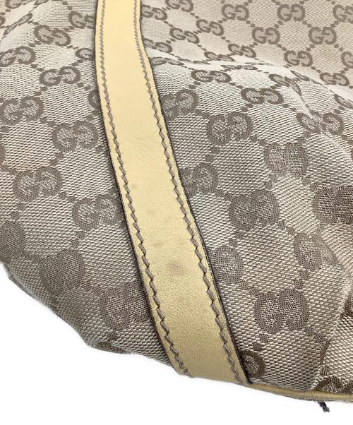 GUCCI（グッチ）GUCCI (グッチ) GGキャンバストートバッグ ベージュの古着・服飾アイテム