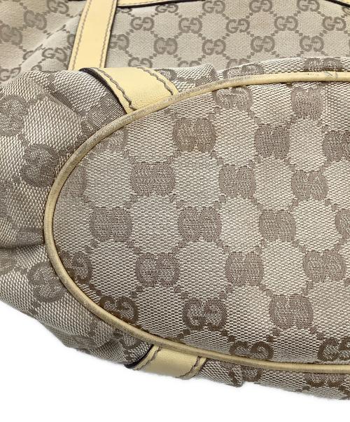 GUCCI（グッチ）GUCCI (グッチ) GGキャンバストートバッグ ベージュの古着・服飾アイテム
