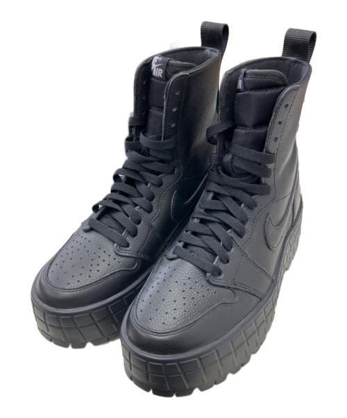 NIKE（ナイキ）NIKE (ナイキ) AIR JORDAN 1 BROOKLYN HIGH ブラック サイズ:24cmの古着・服飾アイテム