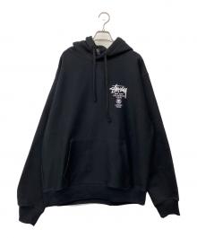 stussy（ステューシー）の古着「24SS WORLD TOUR ZIP HOOD」｜ブラック