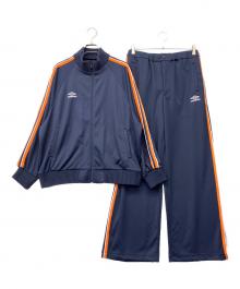 UMBRO×BELPER×M TO R（アンブロ×ベルパー×ムウトアール）の古着「TRACK JAKET+TRACK PANTS」｜ネイビー