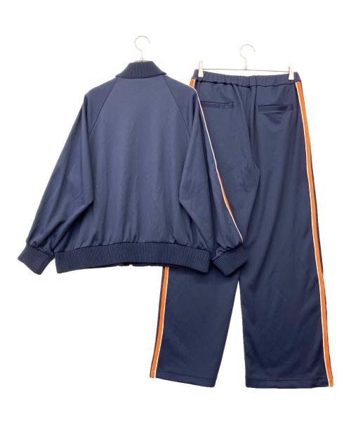 UMBRO（アンブロ）UMBRO (アンブロ) BELPER (ベルパー) M TO R (ムウトアール) TRACK JAKET+TRACK PANTS ネイビー サイズ:L 未使用品の古着・服飾アイテム