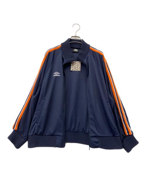 UMBRO（アンブロ）UMBRO (アンブロ) BELPER (ベルパー) M TO R (ムウトアール) TRACK JAKET+TRACK PANTS ネイビー サイズ:L 未使用品の古着・服飾アイテム