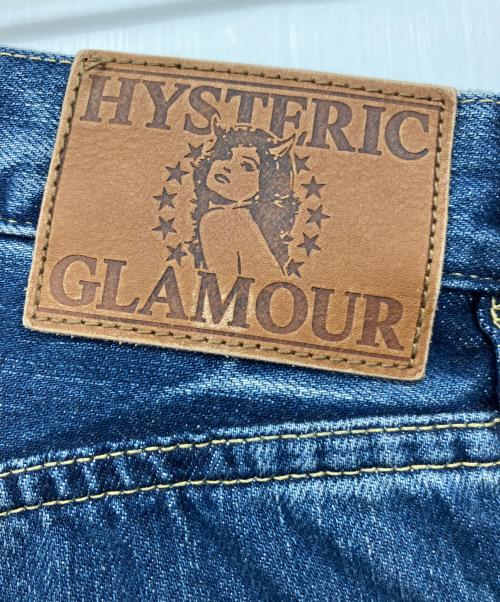 Hysteric Glamour（ヒステリックグラマー）Hysteric Glamour (ヒステリックグラマー) RSM加工 ダメージジーンズ インディゴ サイズ:81cm(W32)の古着・服飾アイテム
