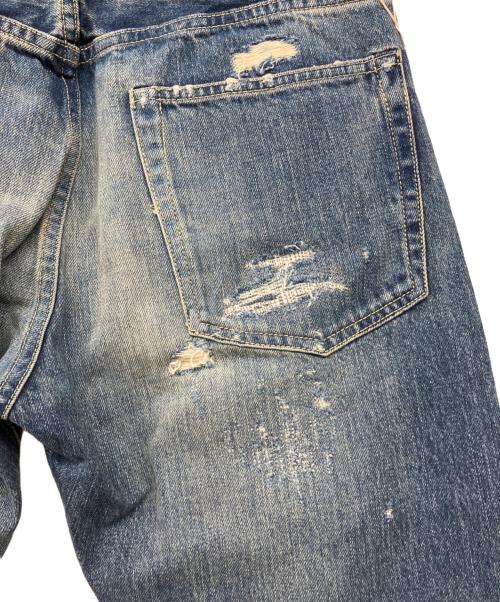 Hysteric Glamour（ヒステリックグラマー）Hysteric Glamour (ヒステリックグラマー) ダメージ加工ジーンズ インディゴ サイズ:81cm(W32)の古着・服飾アイテム