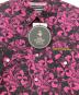 中古・古着 Hysteric Glamour Thee Hysteric XXX The Rolling Stones (ザ ローリングストーンズ) MIXED EMOTIONS柄ウエスタンシャツ ピンク サイズ:L 未使用品：14000円