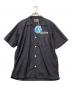 Hysteric Glamour（ヒステリックグラマー）の古着「半袖ワークシャツ」｜グレー