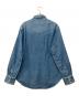 Hysteric Glamour (ヒステリックグラマー) 裏地総柄ウェスタンデニムシャツ インディゴ サイズ:L 未使用品：12000円