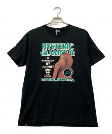 Hysteric Glamour（ヒステリックグラマー）の古着「BE DOMINATED BY PHONE Tシャツ」｜ブラック