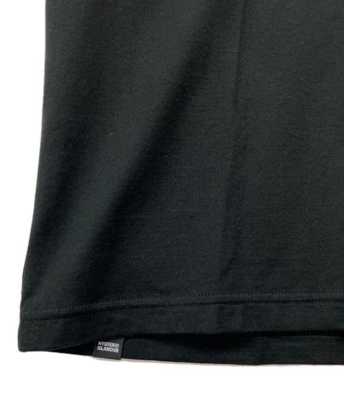 Hysteric Glamour（ヒステリックグラマー）Hysteric Glamour (ヒステリックグラマー) BE DOMINATED BY PHONE Tシャツ ブラック サイズ:L 未使用品の古着・服飾アイテム