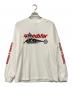 Hysteric Glamour（ヒステリックグラマー）の古着「SPEEDSTER プリント リブ付Tシャツ」｜ホワイト